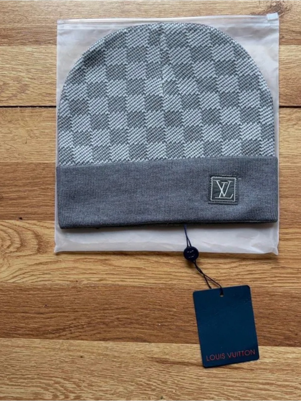 Louis Vuitton Gray Checker good condition